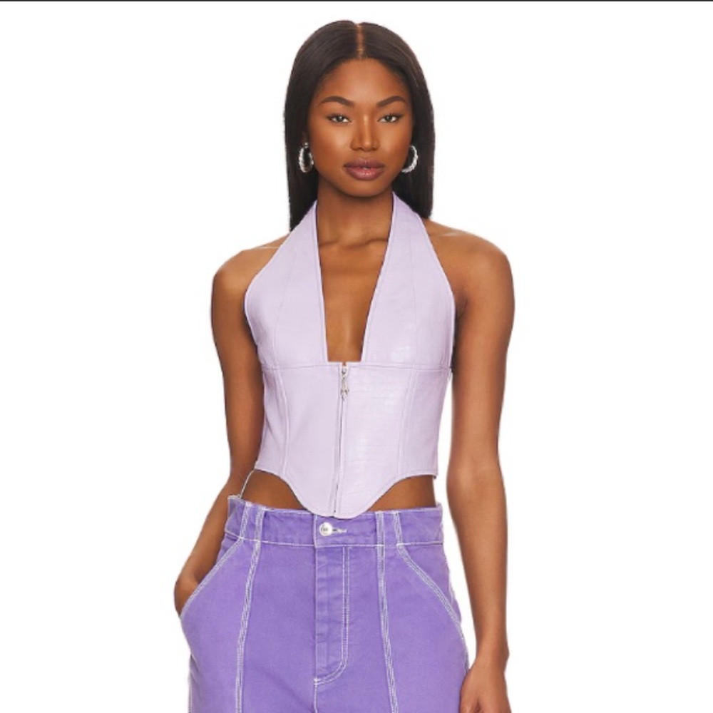 Miaou mara corset in lilac